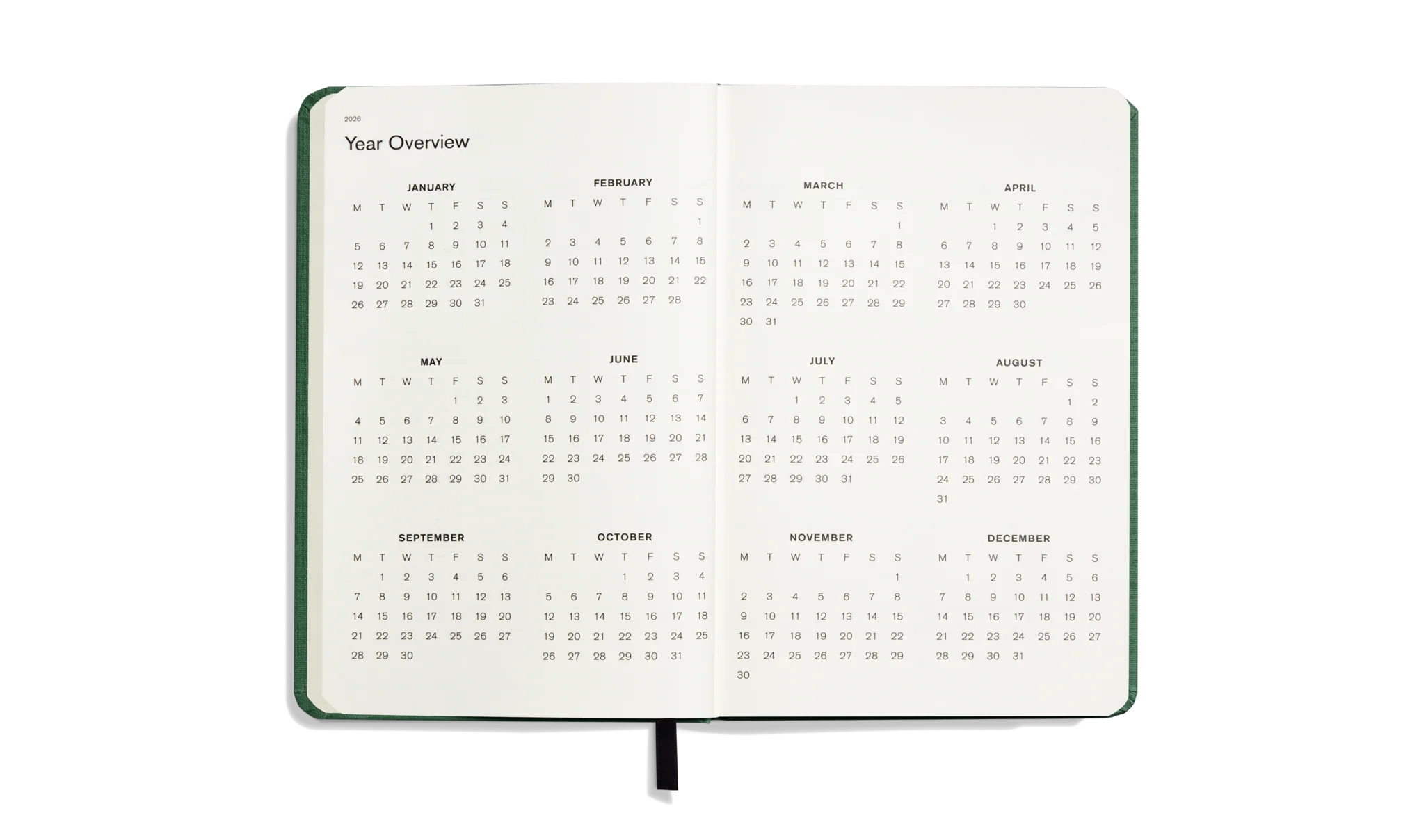 2026 12 Month Runwell Planner - Fern - Image 5