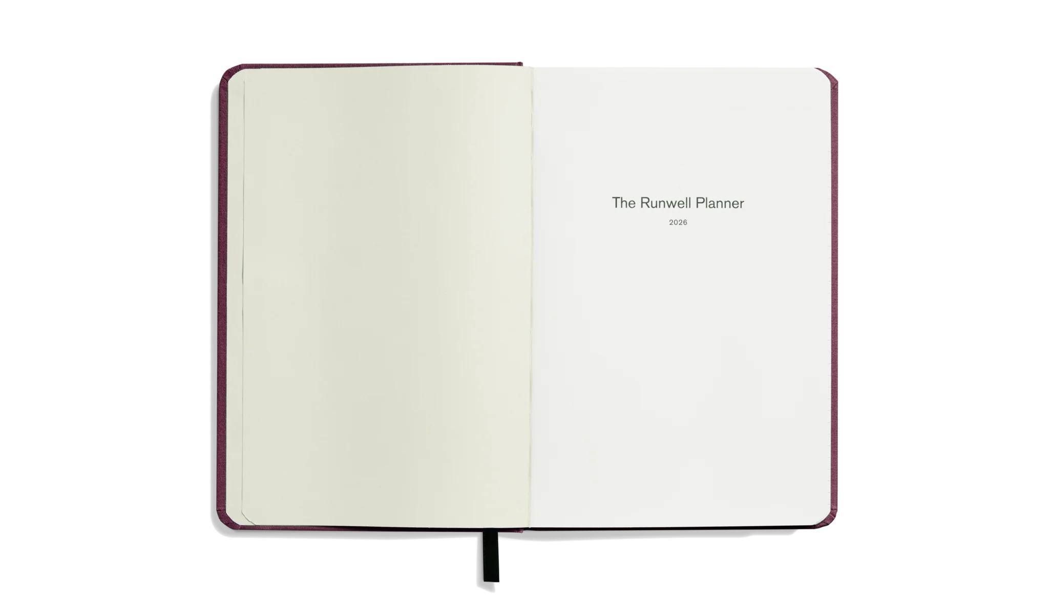 2026 12 Month Runwell Planner - Merlot - Image 3