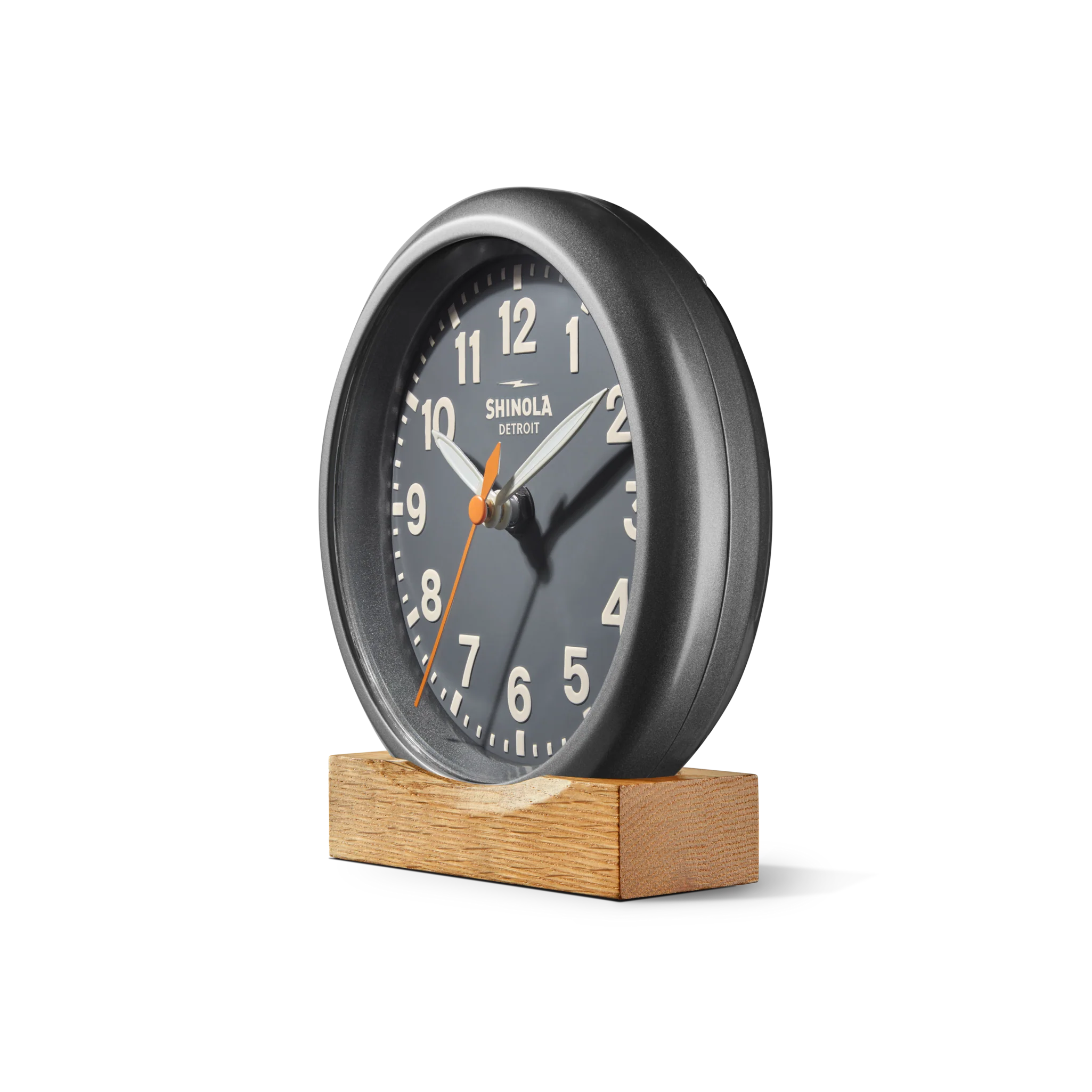 6" Runwell Clock - Dark Gray - Image 3