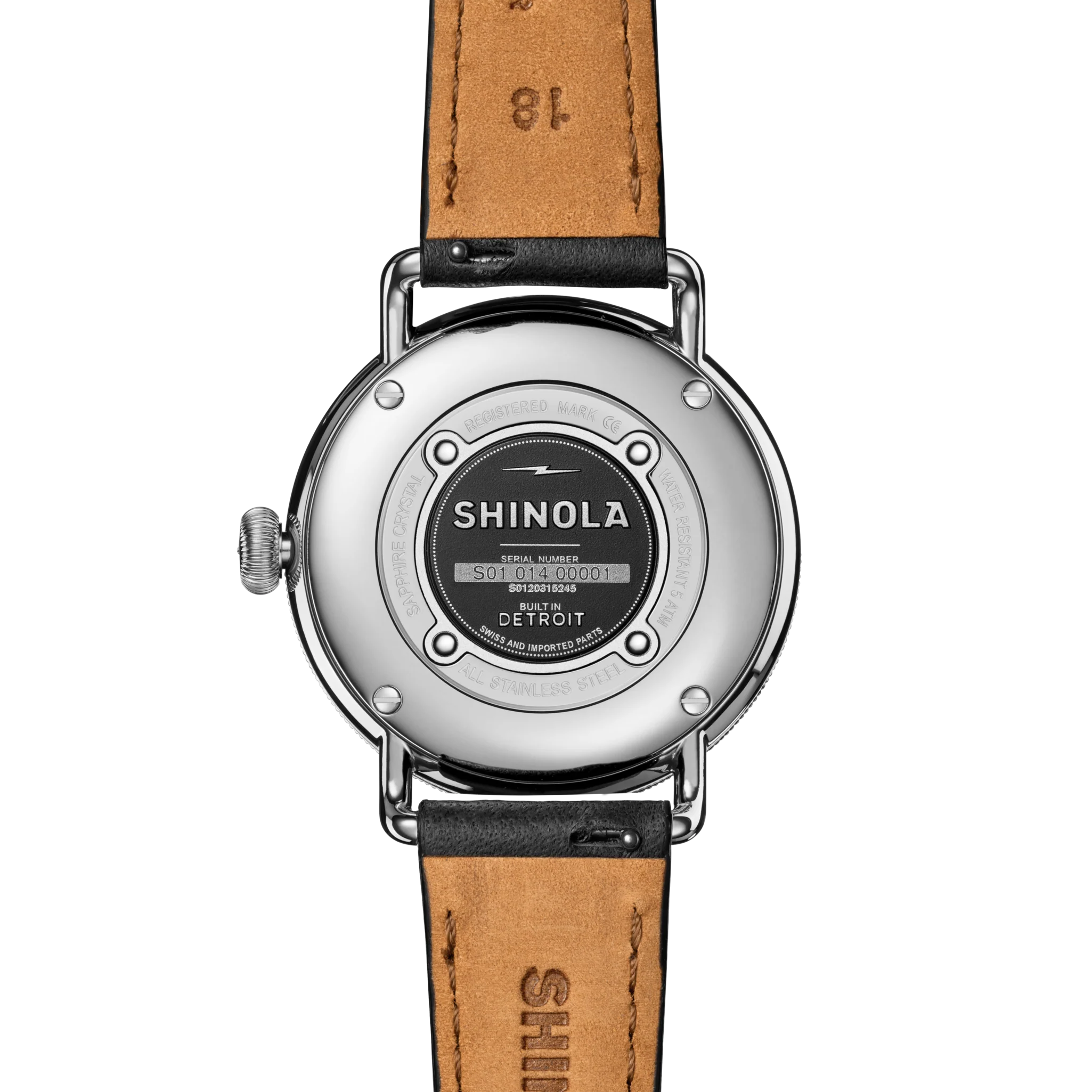 Canfield Watch 38mm - Black - Image 3