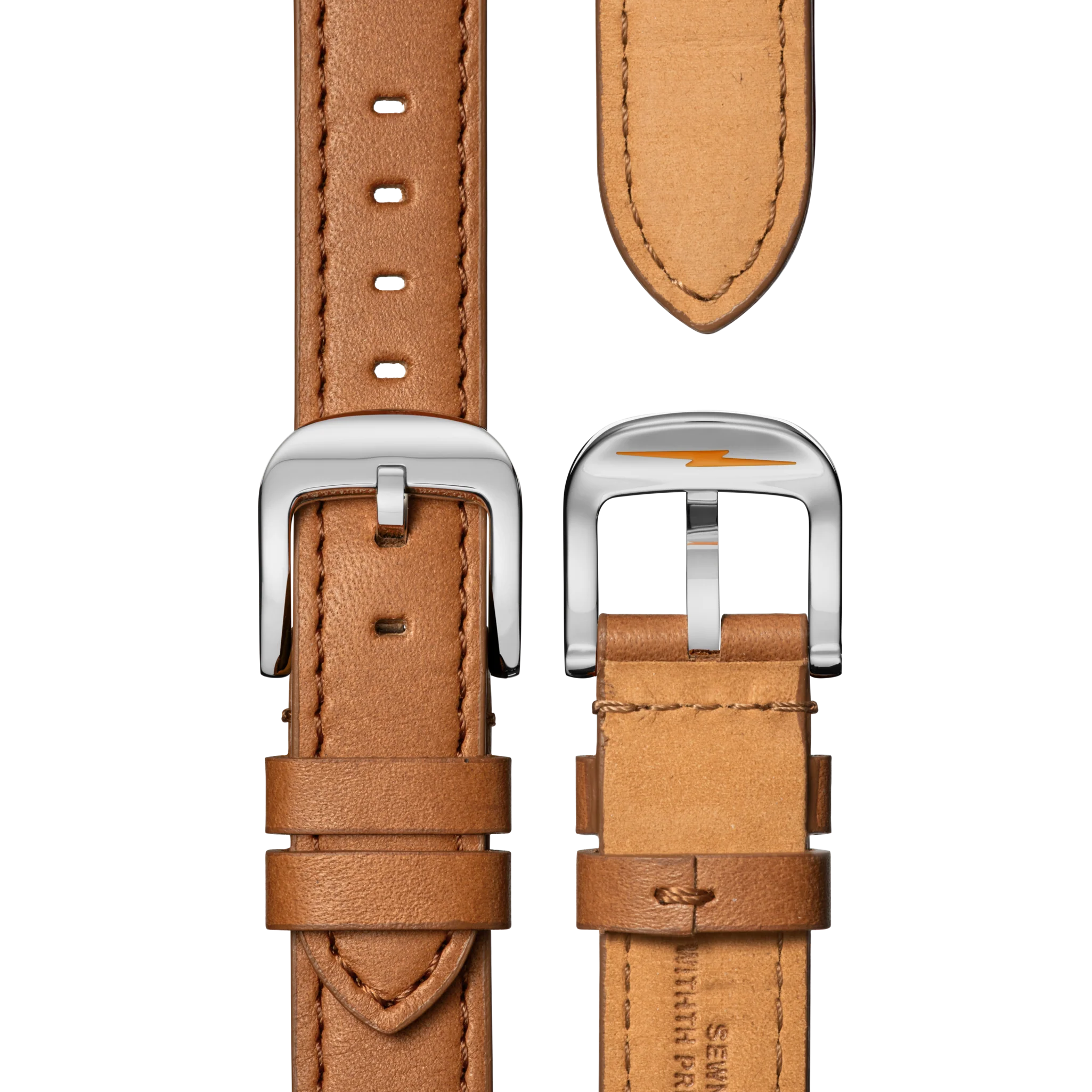 Canfield Watch 38mm - Blue Tan Leather Strap - Image 7