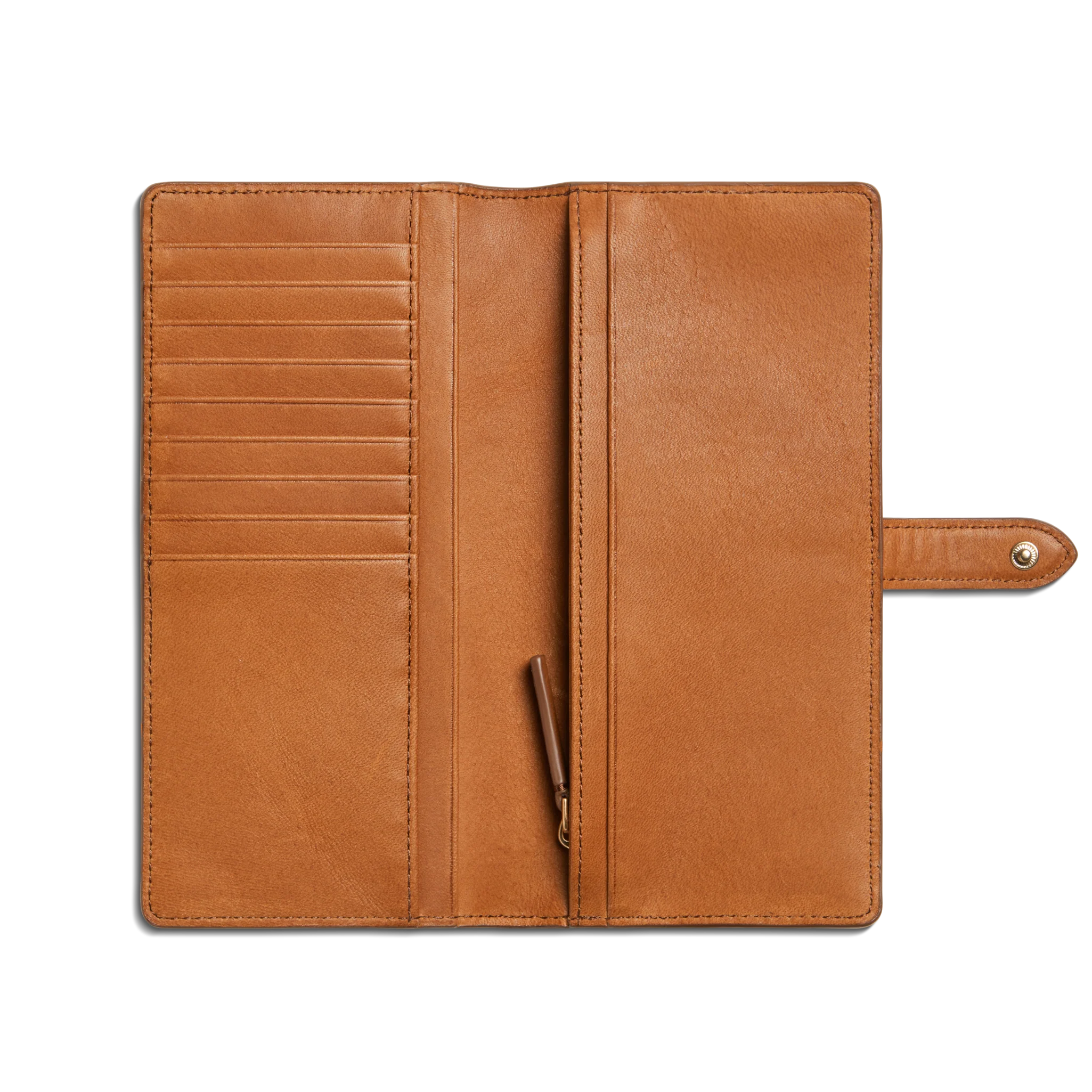 Continental Snap Wallet - Tan - Image 5