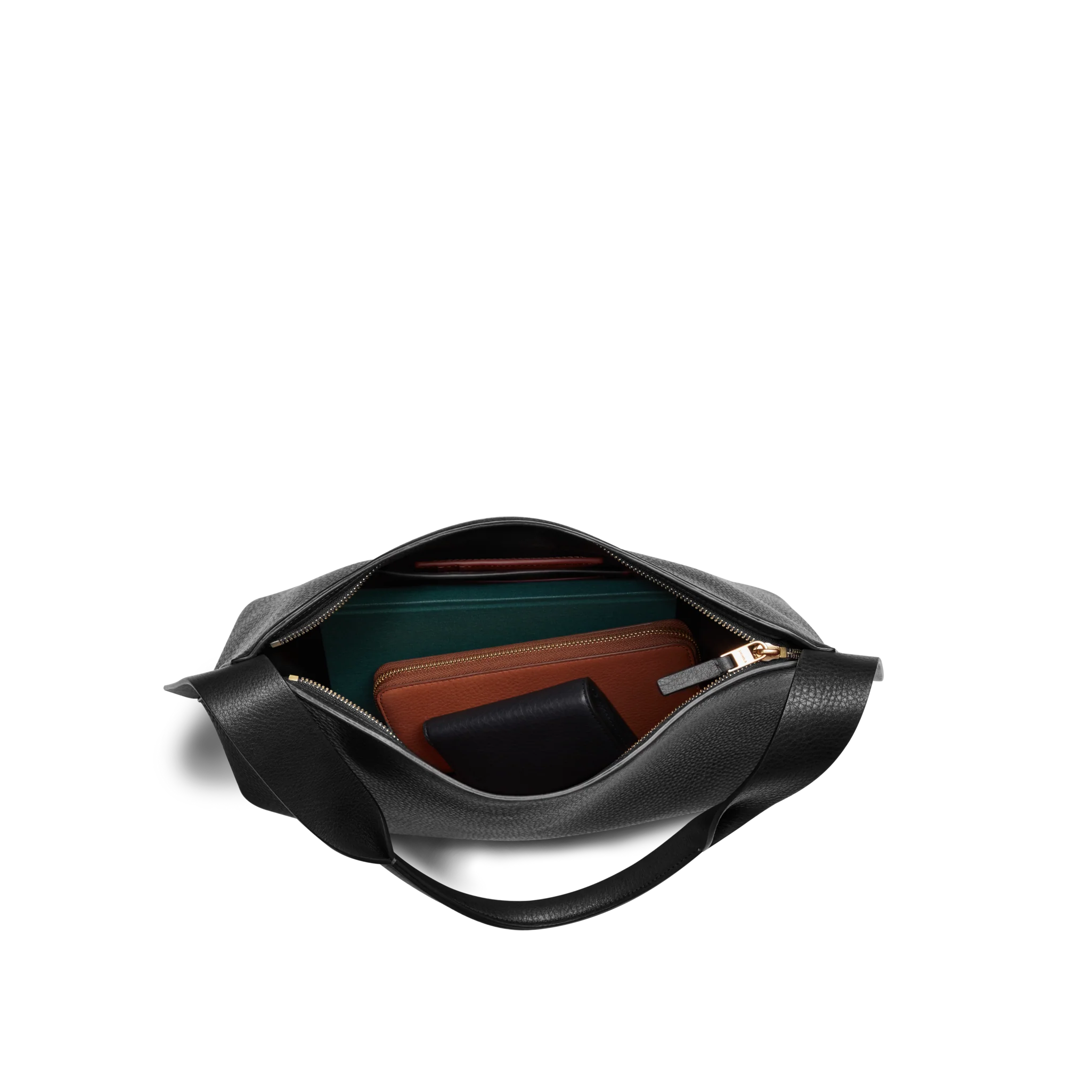 Medium Derby Shoulder Bag - Black - Image 4