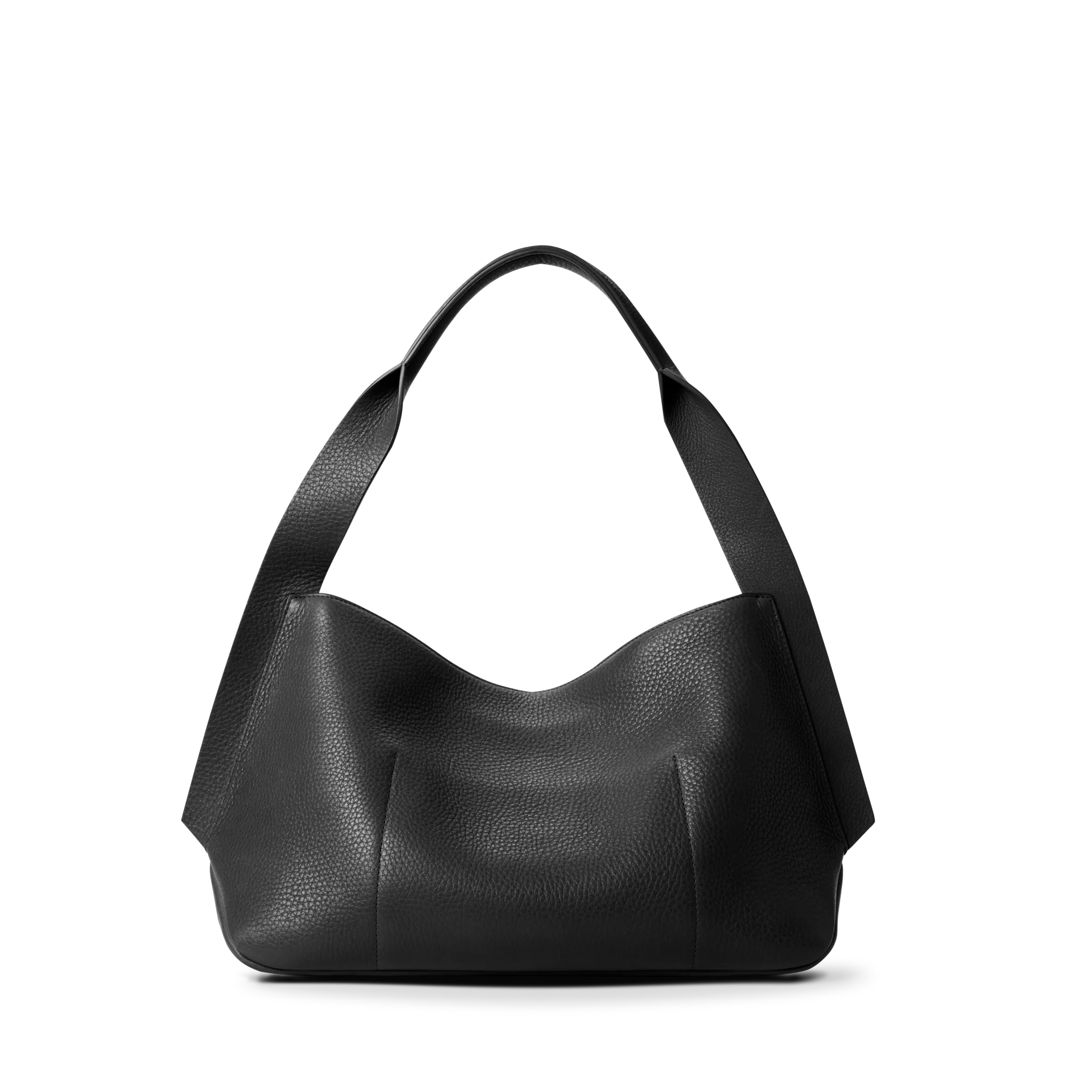 Medium Derby Shoulder Bag - Black - Image 5