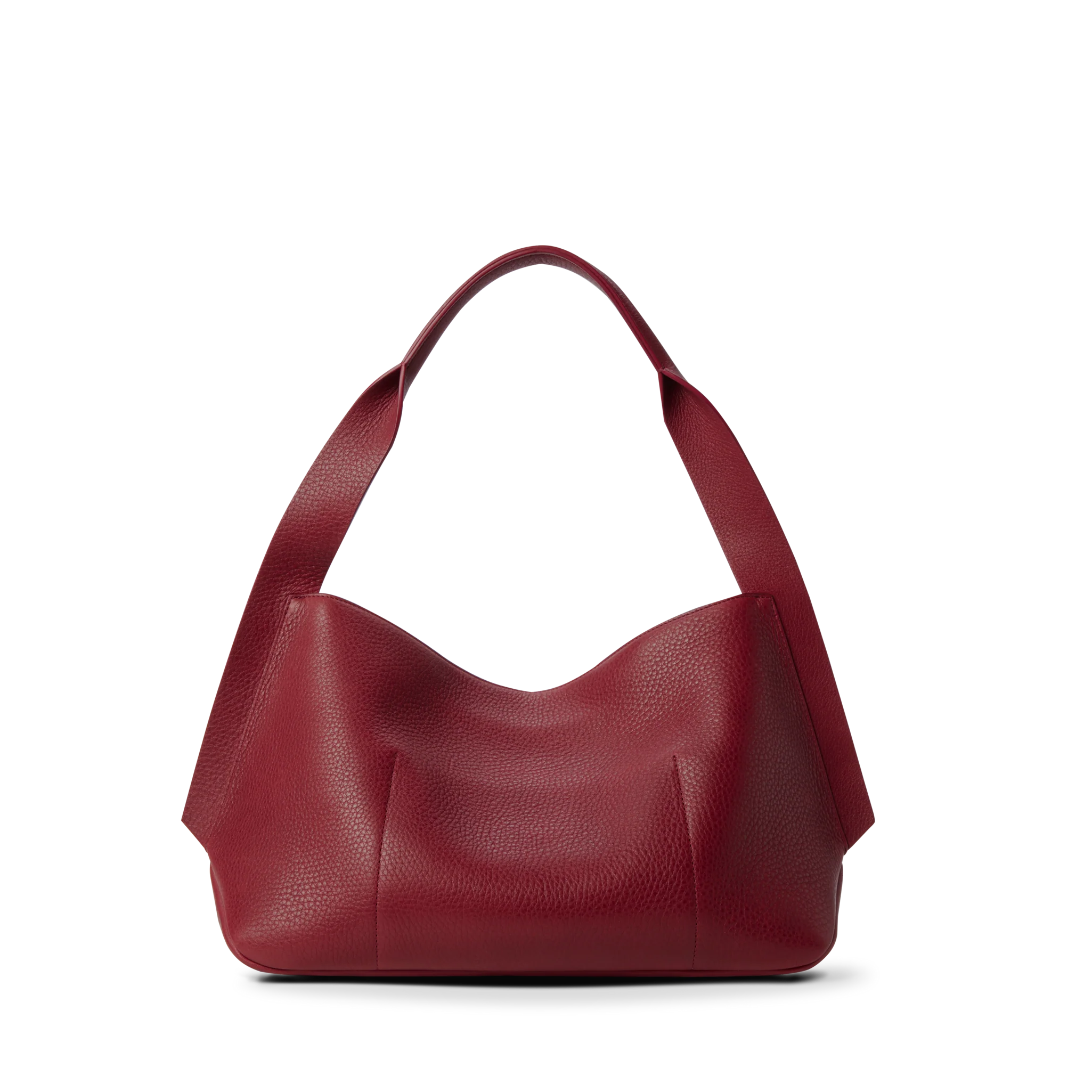 Medium Derby Shoulder Bag - Ruby - Image 7