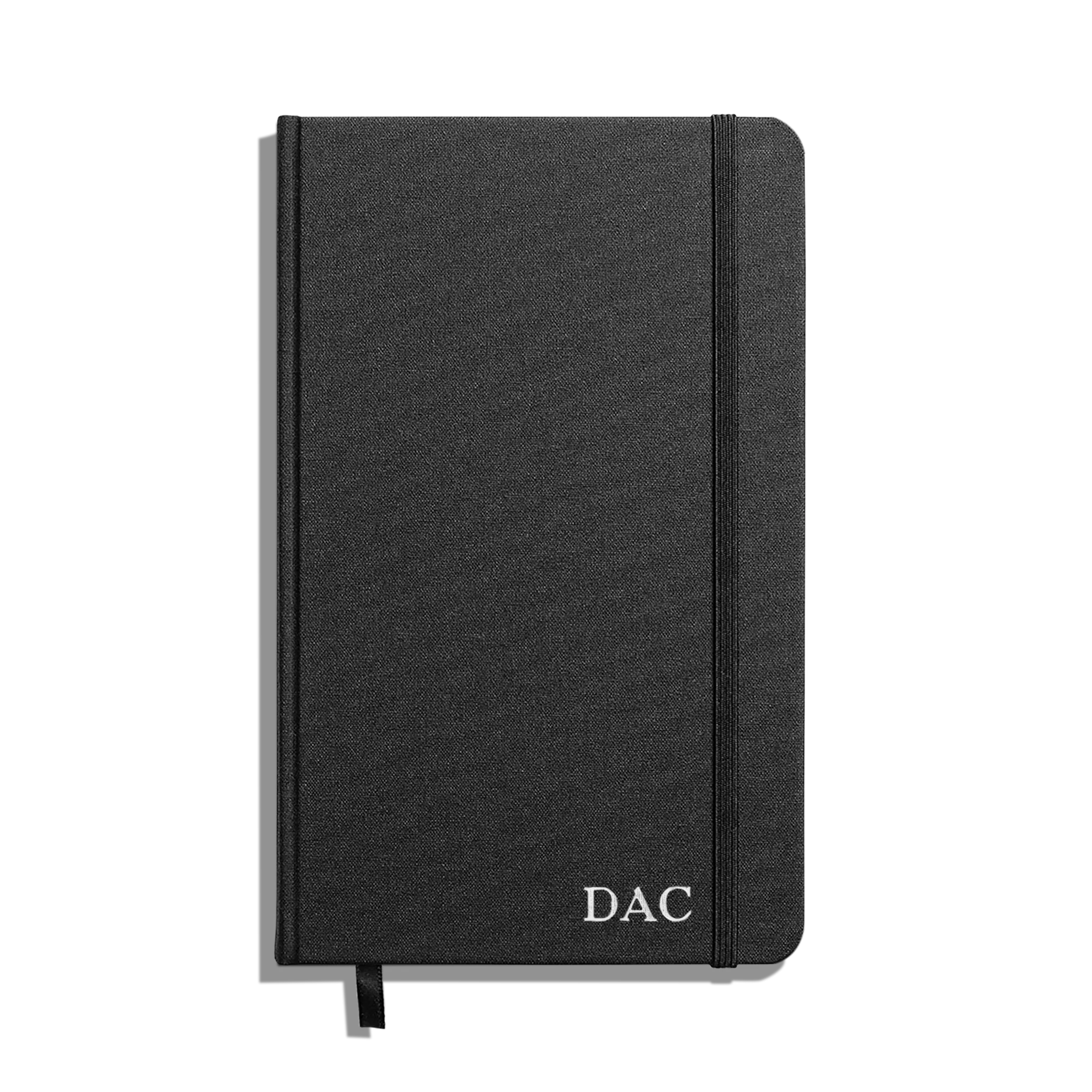 Medium Hard Grid Journal - Black - Image 3