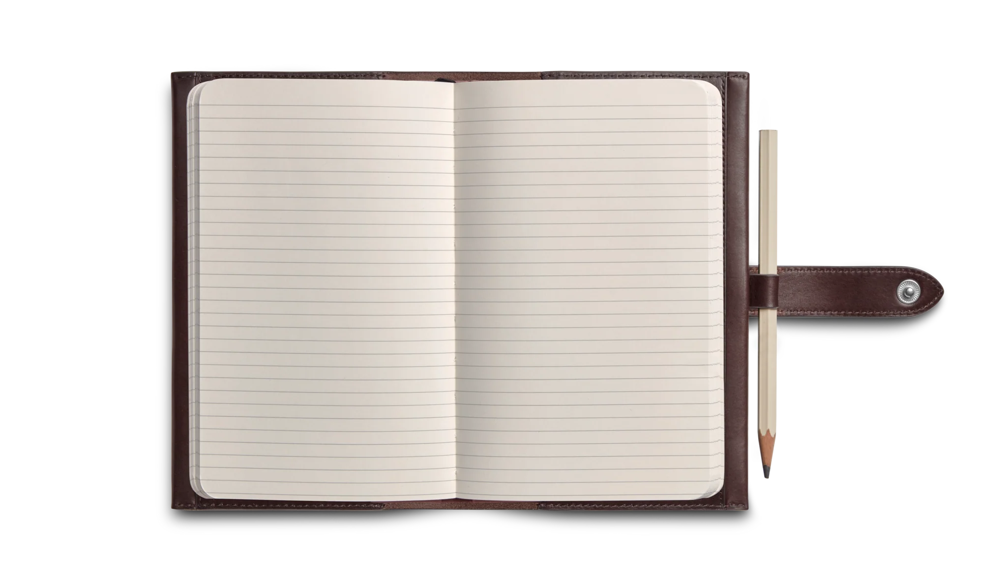 Medium Journal Cover - Dark Brown - Image 3