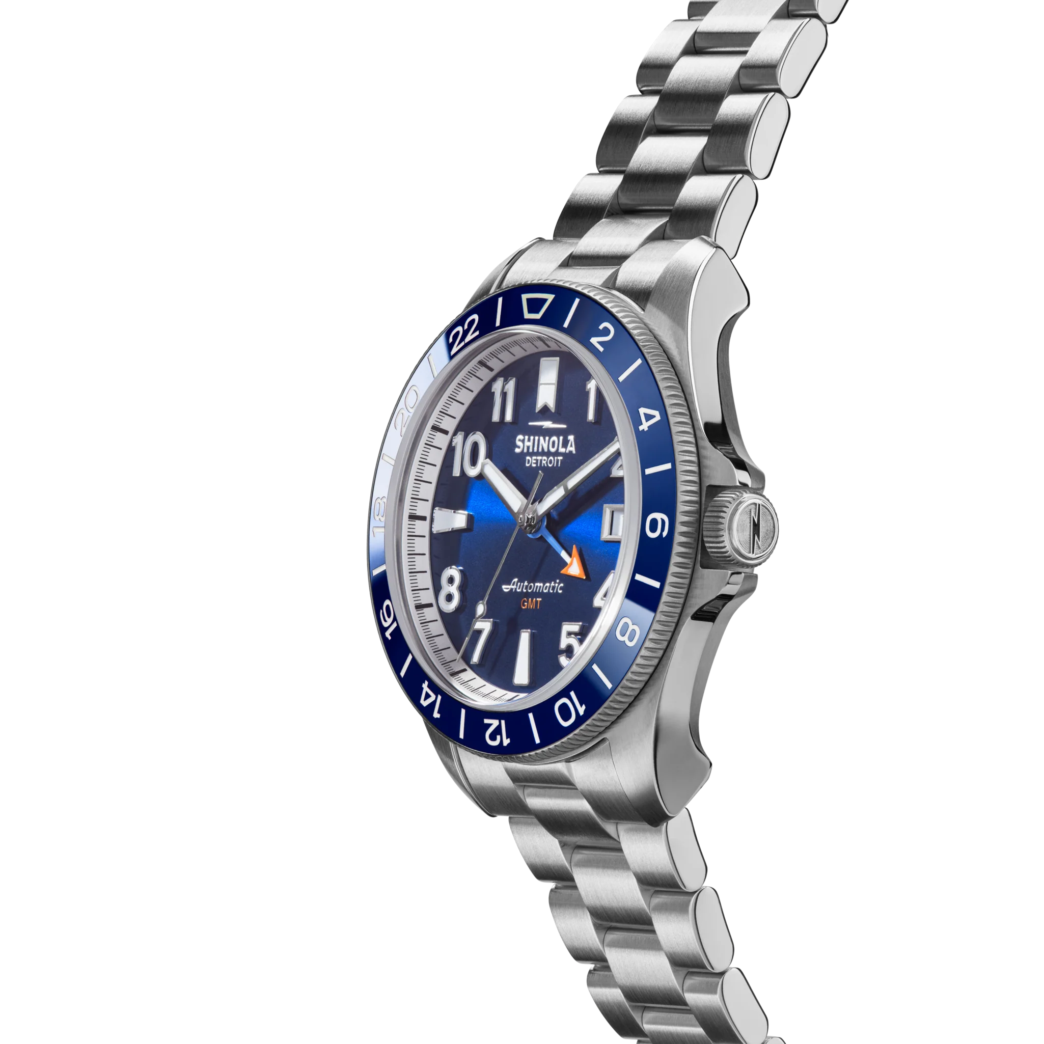 Monster GMT Automatic Watch - Navy - Image 3