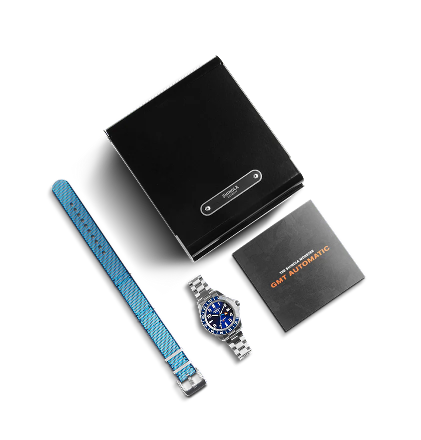 Monster GMT Automatic Watch - Navy - Image 6