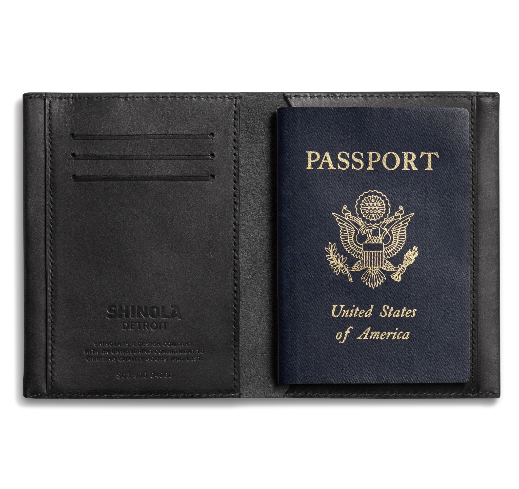 Passport Holder - Black - Image 3