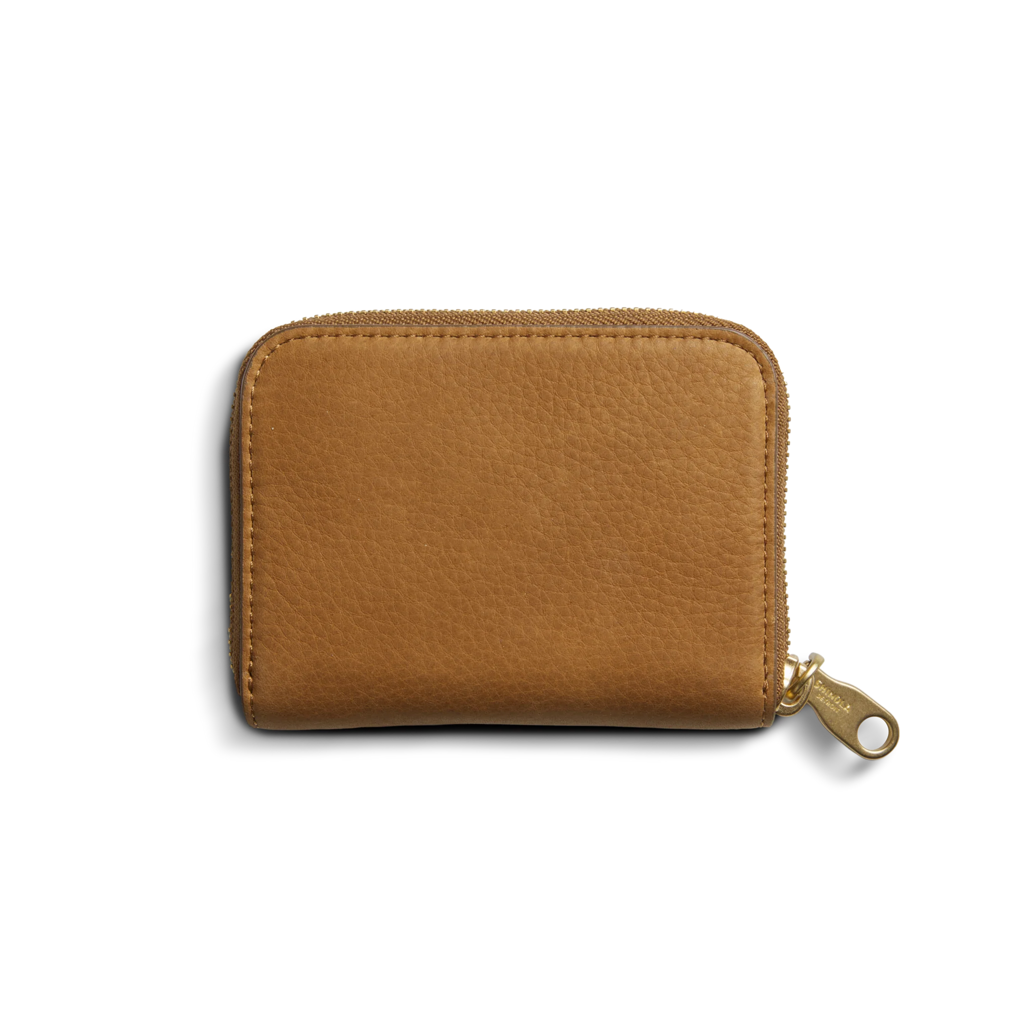 Pocket Small Zip Around Wallet - Tan - Image 3