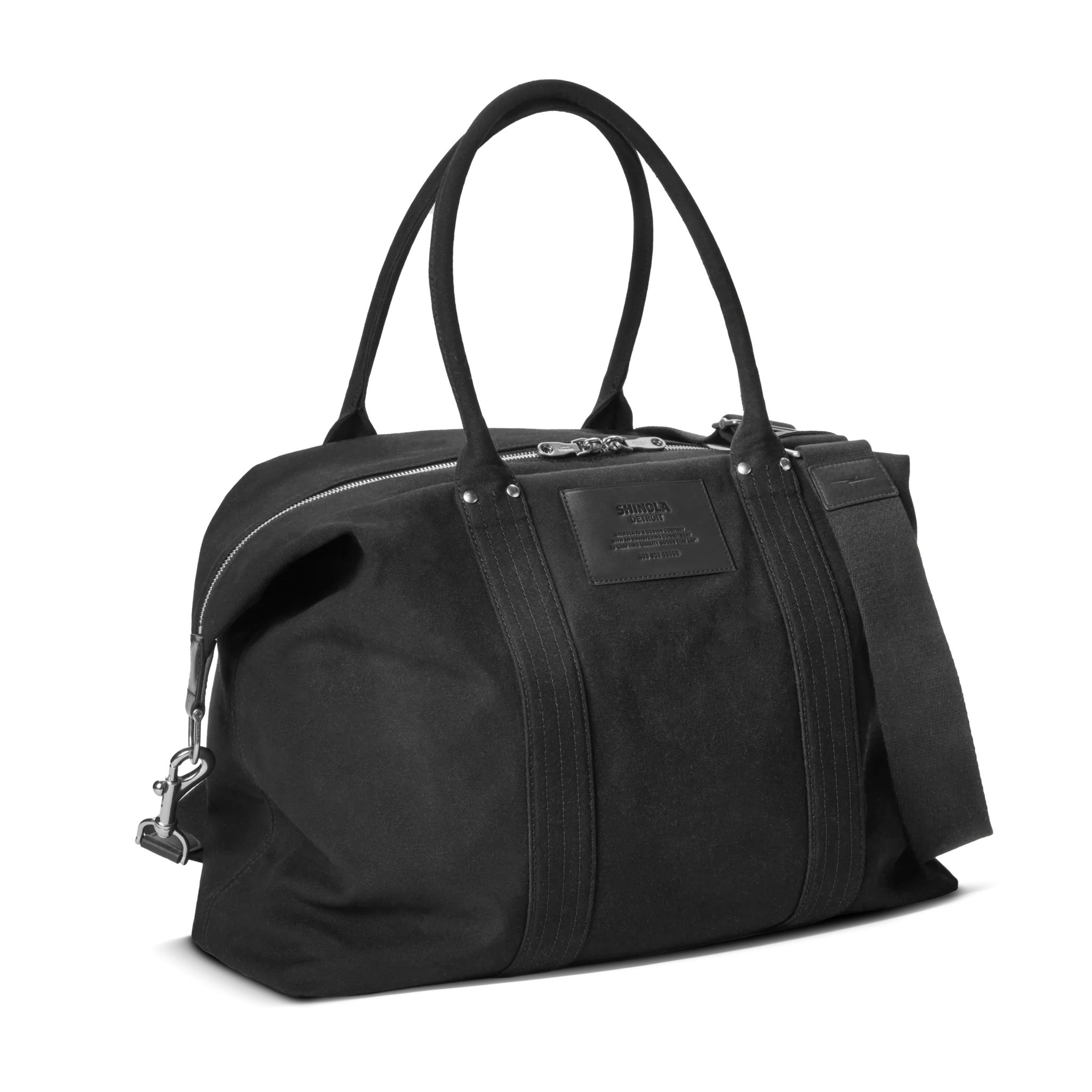 Runabout Holdall Canvas Bag - Black - Image 4