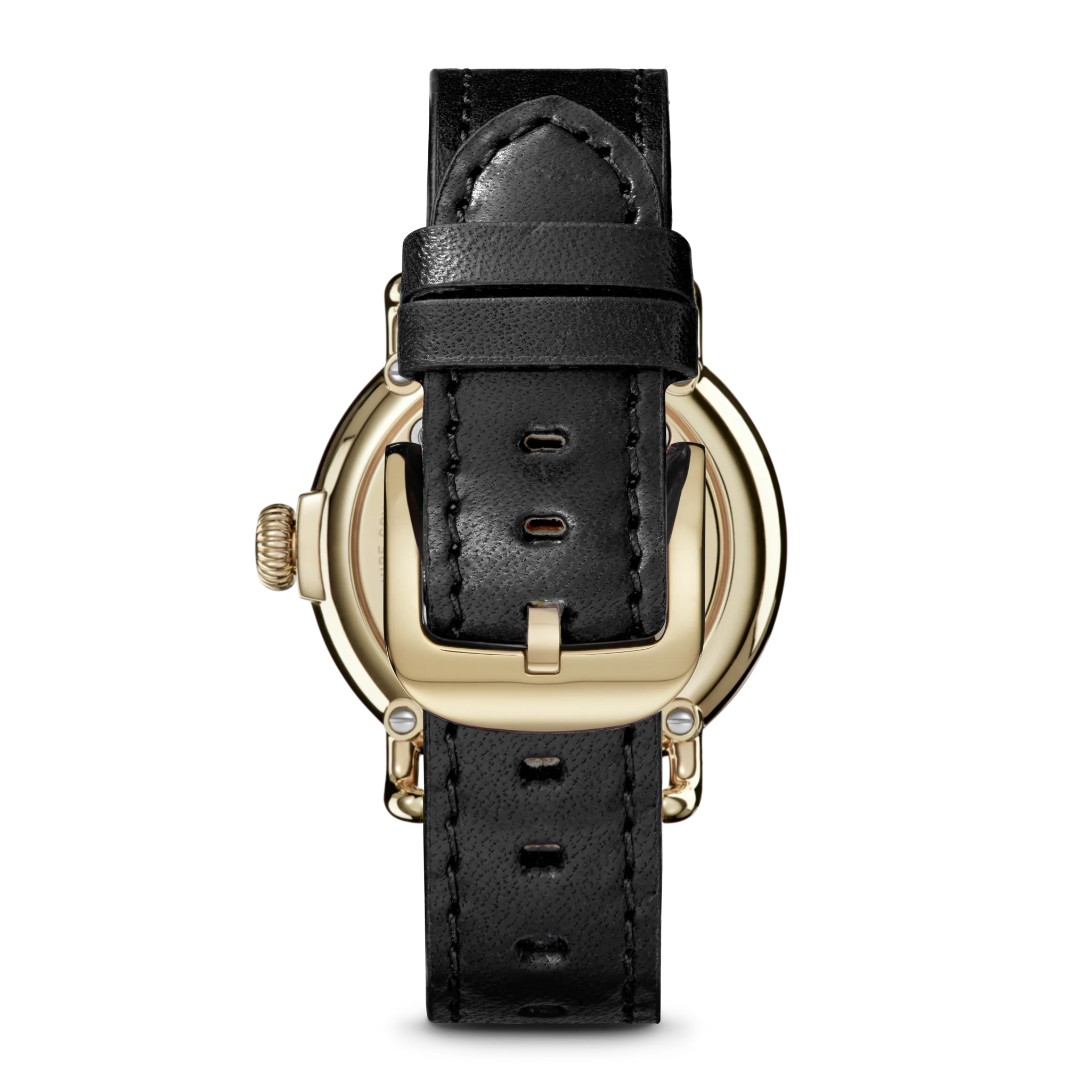 Runwell Watch 36mm - MOP Black Leather Strap - Image 5