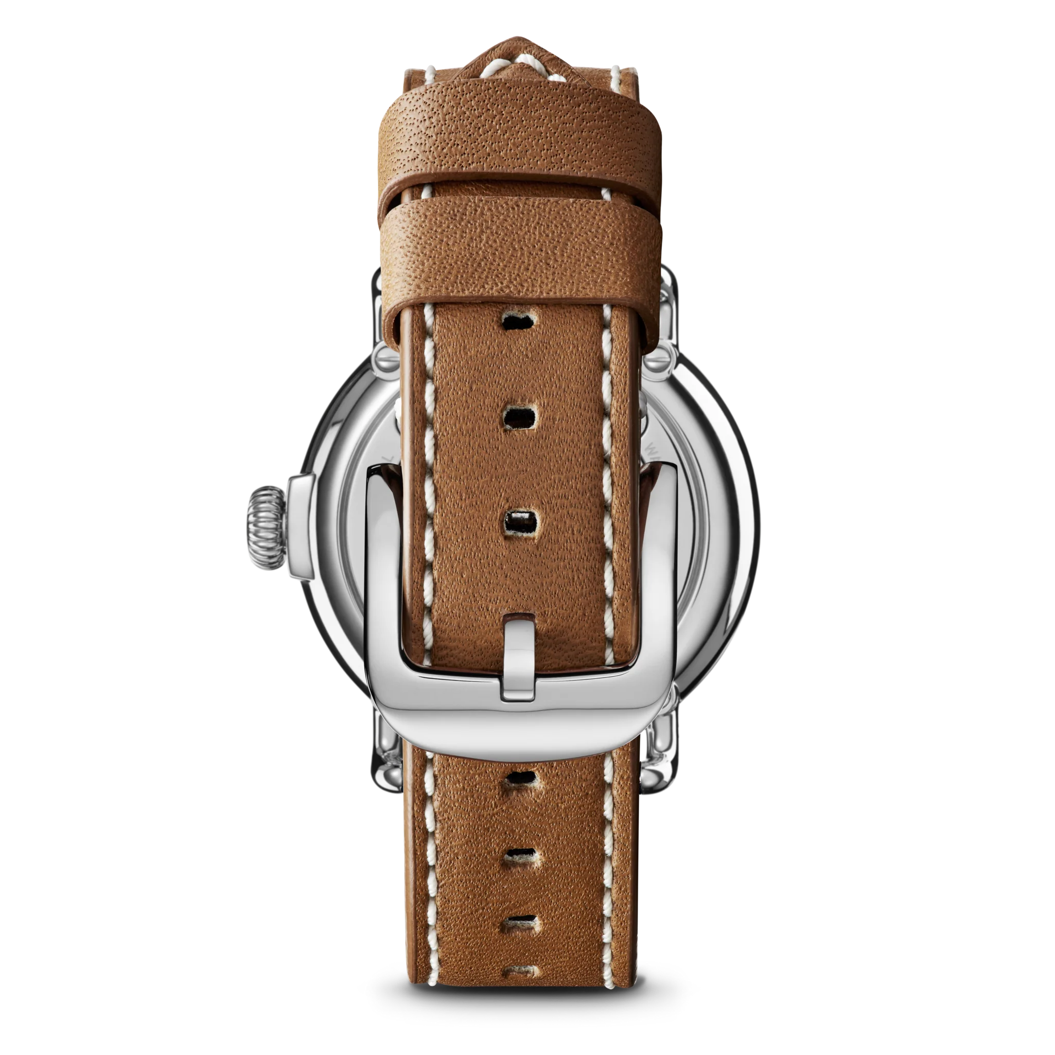 Runwell Watch - White Tan Leather Strap - Image 5