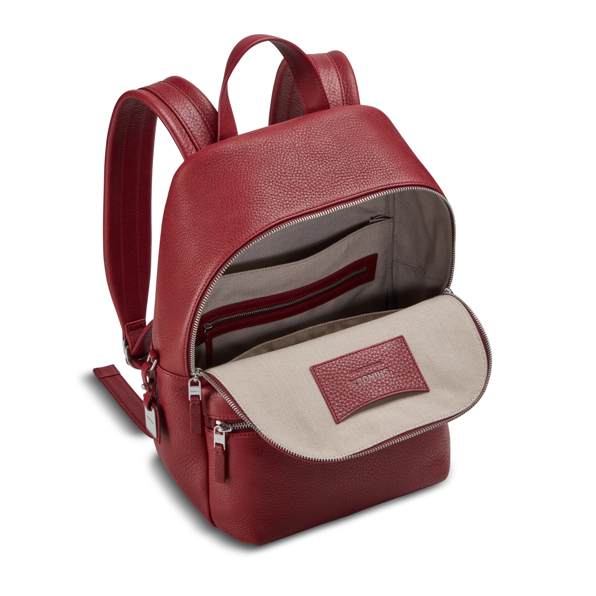 Small Runwell Backpack - Ruby - Image 3