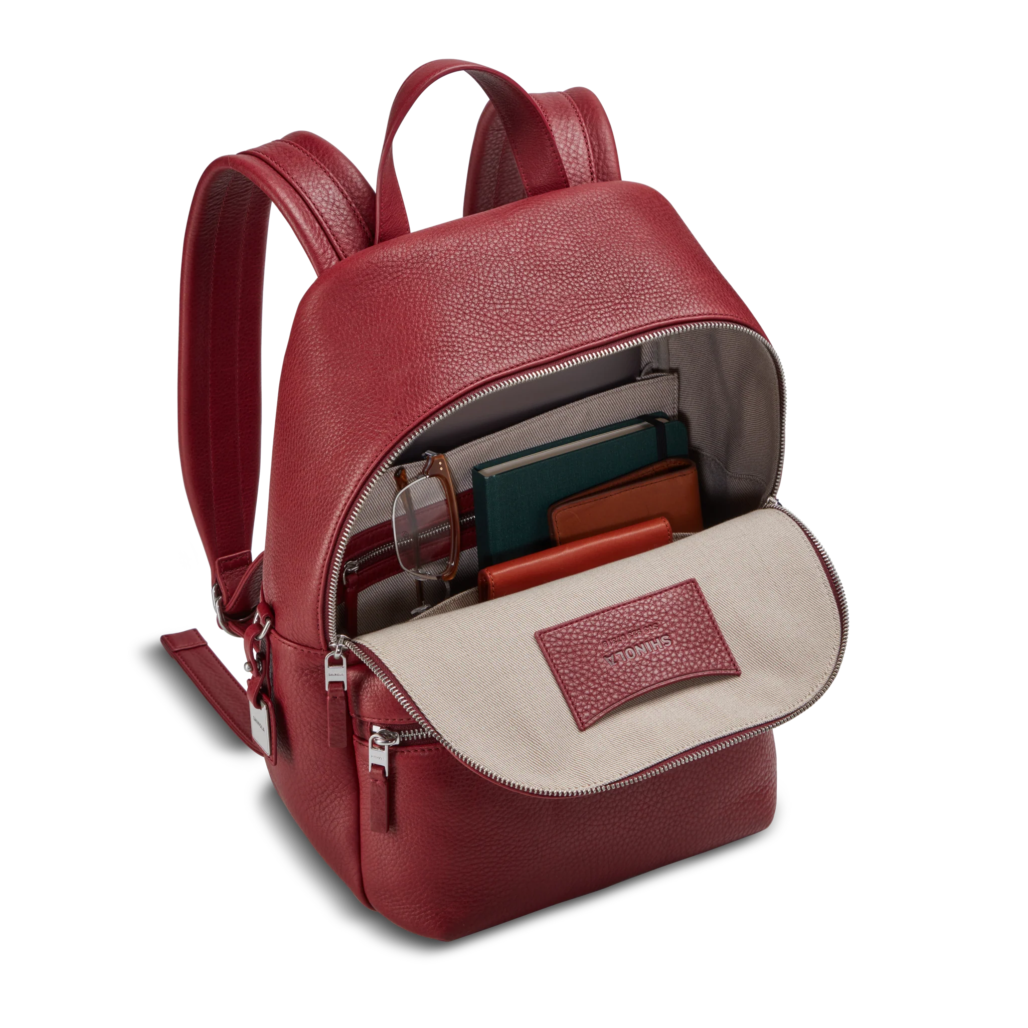 Small Runwell Backpack - Ruby - Image 4