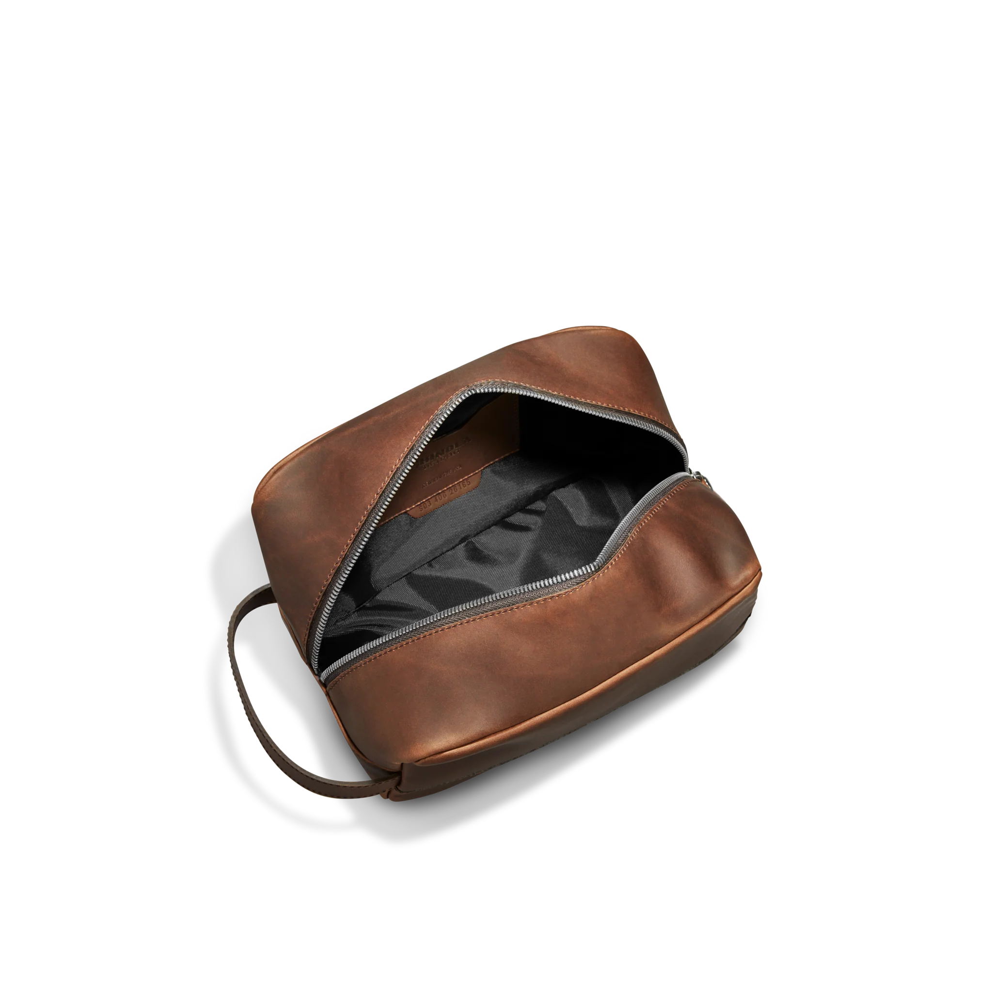 Zip Travel Kit - Medium Brown - Image 3